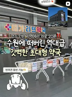 지역 맛집 채널 게시물 예시